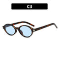 Sunglasses Myopia Customized Oval Rice Nail Simple Retro Fashion Sunglasses Myopia Sunglasses Can Be Customized Degree 0~-6.0