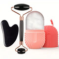 Face Skincare Ice Roller 1/2/3pcs Ice Face Roller Facial Skincare Ice Roller Facial Roller GuaSha Face Tool Set Face Massage Roller Lifting Contouring