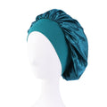 Satin Bonnet for Sleeping New Satin Wide Brim Nightcap Silky Bonnet Hair Wrap for Sleeping Sleep Cap With Elastic Soft Band Styling Cap Hair Wrapping Tool