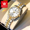 OLEVS 3629 Women Watch Original Simple Watches For Women Quartz Wristwatch Automatic Date Waterproof Luminous Gifts For Women