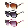 1/2/3PCS Fashion Oversized Sunglasses Women Plastic Female Big Frame Gradient Sun Glasses UV400 Gafas De Sol Mujer