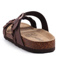 Crestar Women's Cork Footbed Sandals Summer Comfortable Slip-On Slide Sandals with Arch Support djustable Buckle Beach Slippers