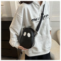 Cute Ghost Crossbody Bag Halloween Mini Shoulder Bag for Women Girls Kawaii Cartoon Purse Phone Coin Bag Fashion Handbag