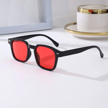 Polygon Meter Nail Square Sunglasses Retro Streetwear Hip Hop Sun Glasses For Men Women Fashion Outdoor UV Protection Shades