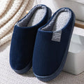 Winter Warm Slippers Plush Corduroy House Slippers Non Slip Indoor Home Cotton Shoes for Women Men Autumn Winter Couples