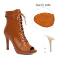 Women's Dance Shoes Ladies Latin Ballroom Dance Boots   Dance Shoes Boots Girls Sexy Stiletto Heels Fashion Salsa Party  Shoes