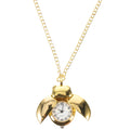 Pocket Watch Women Vintage Pocket Beetle Necklace Quartz Pocket watch Beetle Retro Watches Sunglasses for Woman Pendant