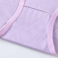 6Pcs Sweet Candy Color Simple Panties Breathable Underpants Underwear Women Lingerie Mid Waist Briefs Gifts