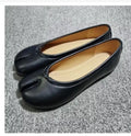 Fashion Soft Leather Women Ballet Flats Spring Comfortable Walking Lazy Loafers Casual Girls Dance Shoes big size 41.42.43
