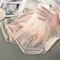 Women Panties Underwear 3pcs Ultra-thin Panties Summer Women Sexy Soft Underpant Solid Briefs Traceless Female Comfort Stretch Lingeries Black Underwear
