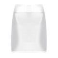 Women Glossy Bodycon Skirts Rave Party Club Wear Stretchy Slim Fit Pencil Skirt Short Dress Solid Color High Waist Daily Clothes