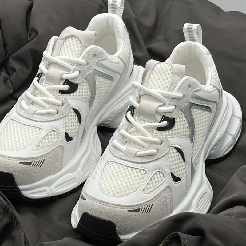 Mesh Breathable Shoes for Women Sports Running Casual Ladies Fitness Vulcanize Shoes Baskets Women's Luxary Sneakers 2026