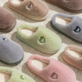 Winter Plush Couple Slippers for Men & Women Ultra Soft Memory Foam Cloud Comfort Non-Slip Thick Sole Indoor/Outdoor House Shoes