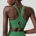 2024 Women Sports Bra Adjustable Gym Push Up Bra Back Closure High Impact Workout Sport Top For Yoga Brassiere Sportswear