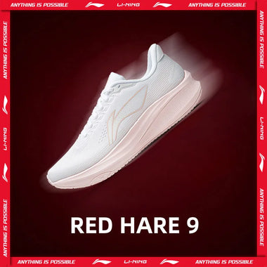 Women's Sneakers Li-Ning Running Li-Ning Women's RED HARE 9 Racing Running Shoes LIGHT FOAM ULTRA Breathable Stable Anti-slip LiNing Training Sneakers ARPW004
