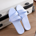Folding Slippers Trip Travel Portable Slides Women Men Light Home Hotel Salon Homestay Guest Use Sandals Bathing Beach Shoes