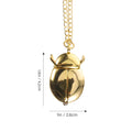 Pocket Watch Women Vintage Pocket Beetle Necklace Quartz Pocket watch Beetle Retro Watches Sunglasses for Woman Pendant