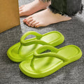 Summer Candy Colors Flip Flops Beach Soft Bottom Flat Slippers for Women Men Outdoor Lightweight Non Slip Flat Slide Sandals