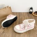 2026 Fresh Women Canvas Shoes High Top Female Flat Canvas Sneakers Lace Up Student Black Sport Shoes Pink Girls Shoe Summer