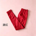 Women Seamless Sports Tights Hip Lifting Gym Leggings Solid Workout Yoga Pants Low Waist Sports Tights 2026D 1Logo