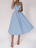 Elegant Women's Dresses Temperament Multicolor Halter Summer Sexy Dresses Ladies Swing Party Gowns Dresses for Female 2025 New