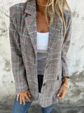 Autumn Women's Blazer Tops Fashion Retro Style Buttons Street Simple Classic Jacket coat women winter 2025