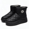 Leisure style women's ankle boots, with a three-dimensional quilted design, trendy street-style boots, women's casual boots