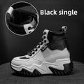 New Womens Shoes Trend High Top Chunky Sneakers for Woman Exquisite Plush Keep Warm Winter Shoes Designer Shoes Zapatos De Mujer