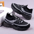 Chunky Sneakers 2025 Women's Casual Shoes Spring And Autumn Air Mesh Breathable Sports Shoes For Women's Soft Sole Running Shoes