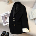 Spring New Fashion Women’s Casual Elegant Trendy Solid Color Single-breasted Long Sleeve Suit Blazers Female Clothes Coats Tops