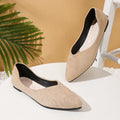 2026 Casual Breathable Pointed-toe Shoes for Women in Summer  Autumn Fashion Bag Head Comfortable Flat Shoes