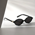 1PC Oval Retro PC Glasses Men and Women Small Face Design Sunglasses versatile for Multiple Indoor Scenes Eyewear