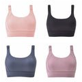 Yoga Wear Fixed Pad Sports Bra Adjust Beauty Back Yoga Underwear Comfortable Breathable Training Fitness Bra Women