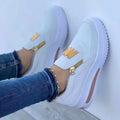 Women Flats Platform Shoes Women Elegant Shoes Woman Autumn Casual Zipper Sneakers Shoes Women Lightweight Shoes