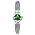 Luxury Business Women For Watches High-end Jewelry Wheat Strap Quartz Watch Gold White Surface Circular Dial Ladies' Wristwatch