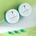 50pcs Portable Blue Copper Peptide Capsule Face Serum for Night Moisturizing Firming Plumping Radiant Skin Care Essential