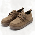 Women's Retro Flat Casual Shoes，Double Metal Buckle Design Loafers，Thick Sole Walking Shoes ， Women's Comfortable Daily Shoes
