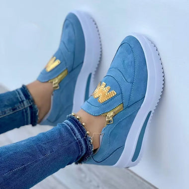 Women Platform Shoes Casual Slip on Shoes Fashion Loafers Ladies Sneakers Tennis Chaussure Femme Sneaker Woman