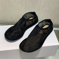 2025 New Women Lazy Loafers Mesh Ballet Flats Spring Summer Walking Flat Dance Shoes Woman ﻿Breathable Slip-on Espadrilles