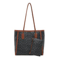 Fashionable Large Capacity Diaper Bags For Women Elegant Leather Handbag Minimalist Vintage Luxury Designer Commuter