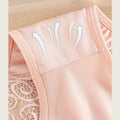 4Pcs/Set Sexy Panties Women Low Waist Briefs Lace Back Hollow Out Underwear Sexy Lingerie Solid Color Female Intimates M-XL