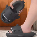 2024 Summer Shark Slippers Women Indoor Bathroom Non-slip Slides Men Beach Outdoor Sandals Kids Cartoon Flip Flops EVA Shoes