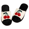 2025 Winter New Fashion Women Slippers Soft Plush Cozy House Shoes Furry Open Toe Indoor Outdoor Slip Warm Anti Skid Sole