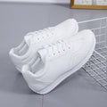 2024 Spring Summer Little White Shoes Female Black Flat Leather Sneakers Loafers Women Casual Shoe Zapatillas Mujer Chaussure