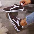 2025 Spring New Women Sneakers Comfortable Outdoor Fashion Versatile Flat Casual Sneakers Lace Up Women Sports Shoes Plus Size