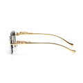Ruiao Rimless Sunglasses UV400 Fashion Square Metal Glasses for Men Women Designer Man's Brand Sun Glasses Shades for Outdoor