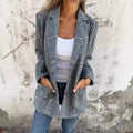 Autumn Women's Blazer Tops Fashion Retro Style Buttons Street Simple Classic Jacket coat women winter 2025