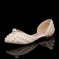 Women Shoes Luxury Wedding Sandals Maogu Women Sandals Fashion High Quality Wedding Shoes Women New Pearls Studs Luxury Peep Toe High Heels Buckle Woman Sandal 43