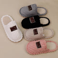 Autumn Winter Corduroy Home Slippers Women Lightweight Soft Sole Warm Cotton Slides Woman Indoor Non Slip Floor Shoes Plus Size