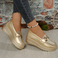 Spring and Autumn New Round Toe Thick Sole Comfortable Casual Sports Shoes Fashionable Plus Size Sexy Vulcanized Shoes for Women
